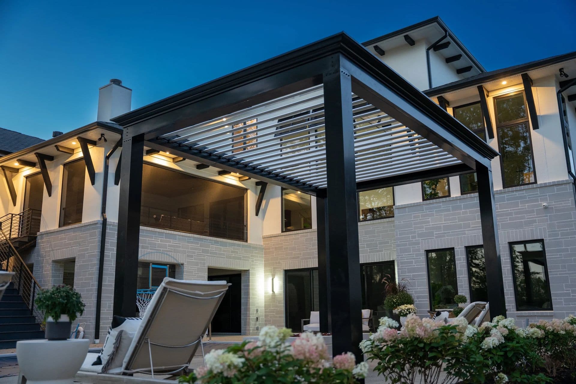 motorized pergola